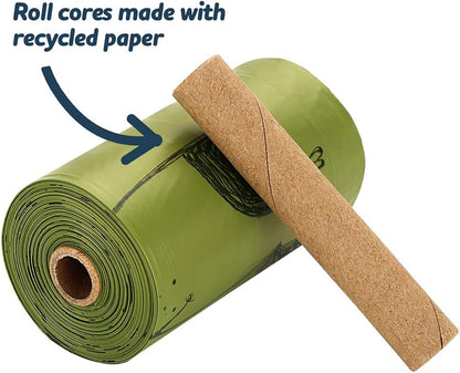 Dog Poop Bags 540 Count, Unscented Thick Waste Bags with Dispenser, 100% Leak-Proof Doggie Bag Refill Rolls